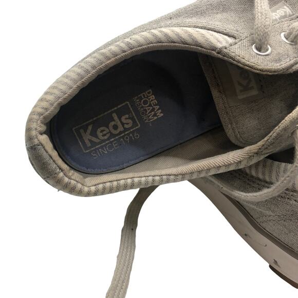 Keds Women's Center Chambray/Stripe Platform SIZE 7 - Picture 6 of 7